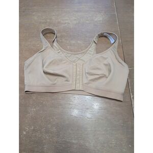 DELIMIRA Front‎ Close Full Coverage Posture Support Bra Beige 40DD adjustable